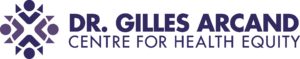 The logo for the Dr. Gilles Arcand Centre for Health Equity