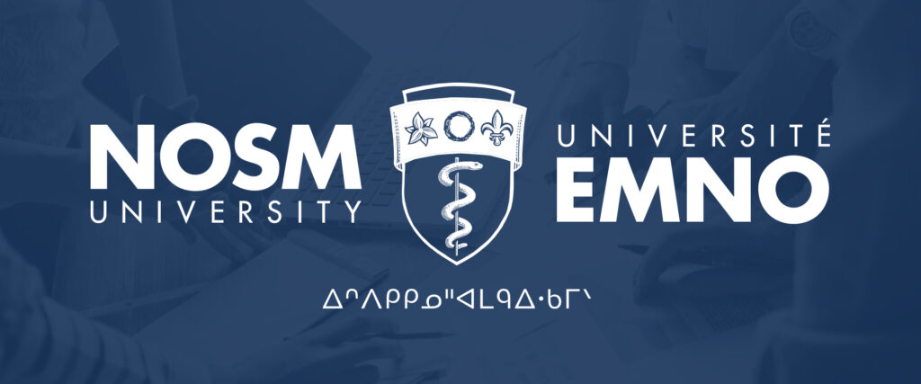 NOSM university Brand Graphic