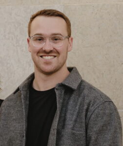 chad tremblay on a beige background